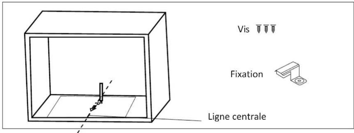 Vis Fixation Ligne centrale