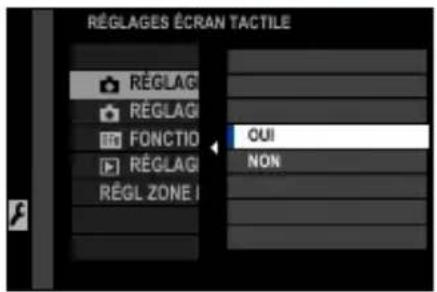 FUJI X100V - Commandes tactiles pour la prise de vue - 1