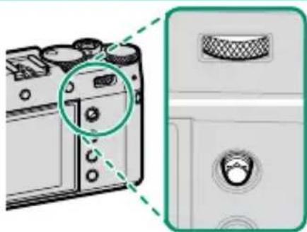 FUJI X100V - Sélection d'un collimateur de mise au point - 1