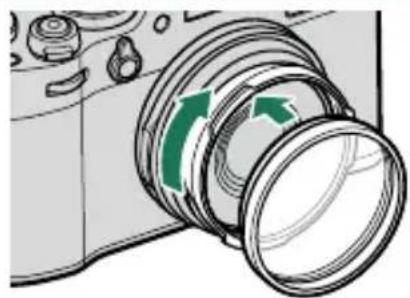 FUJI X100V - Filtres de protection PRF-49 et PRF-49S - 1