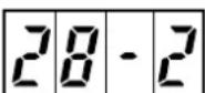 JUKI LK-1941 - Table of functions of the memory switch - 19