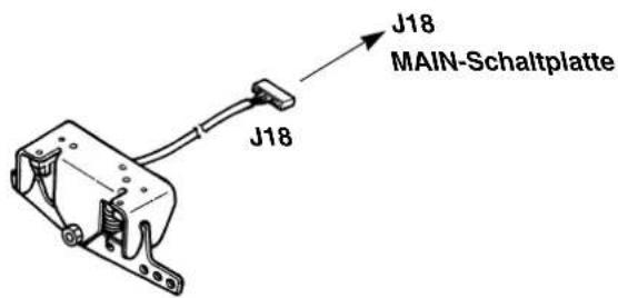 J18 MAIN-Schaltplatte J18