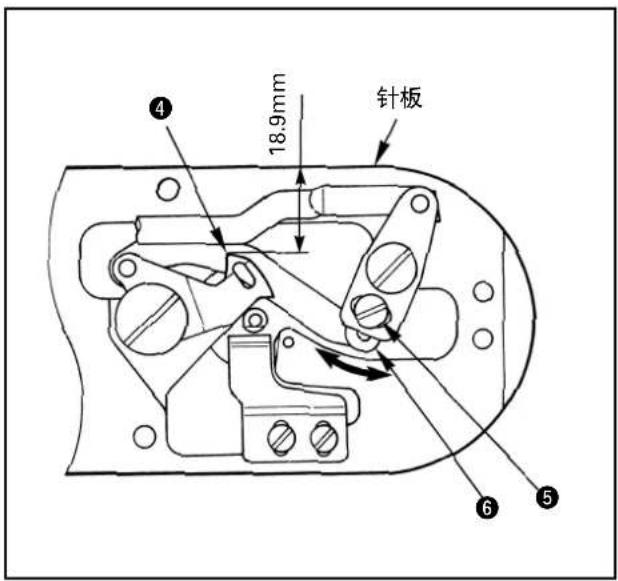 18.9mm 针板 ④ ⑥ ⑤