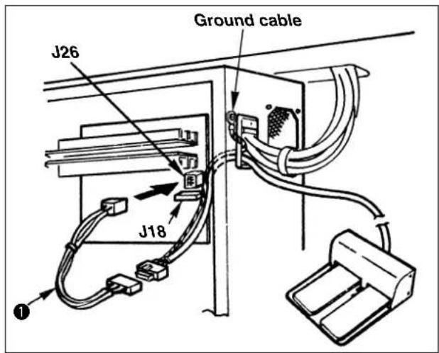 Ground cable J26 J18