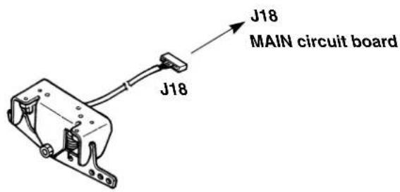 J18 MAIN circuit board J18