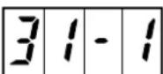JUKI LK-1941 - Table of functions of the memory switch - 20