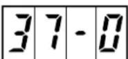 JUKI LK-1941 - Table of functions of the memory switch - 24