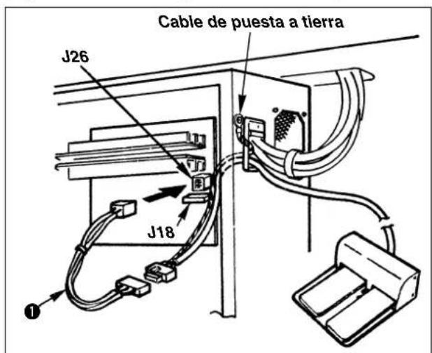 Cable de puesta a tierra J26 J18
