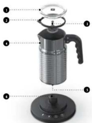 NESPRESSO Aeroccino 4 - VIStA GeneRAI - 2