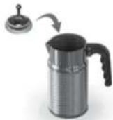 NESPRESSO Aeroccino 4 - Afallshändtering - 1