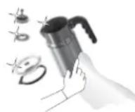 NESPRESSO Aeroccino 4 - RENGÖR ALLTID APPARATEN DIREKT EFTER VARJE ANVÄNDNINGSTILLFÄLLE - 6