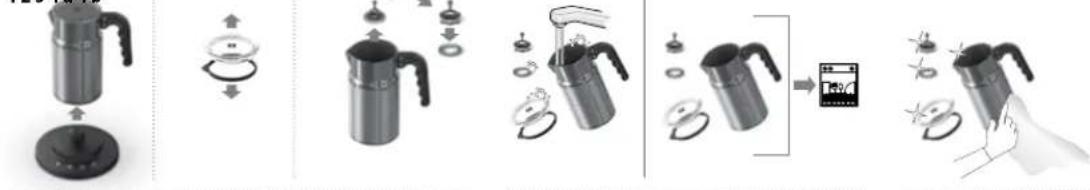 NESPRESSO Aeroccino 4 - HER KULLANIMDAN SONRA TEMİZLEME - 1