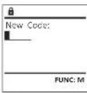 Burg Wächter MTD 760 - Menu modification code - 2