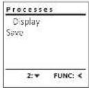 Burg Wächter MTD 760 - Menu Administrator / Processes / Displays - 1