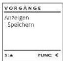 Burg Wächter MTD 760 - Menü Administrator / Vorgänge / Speichern - 1