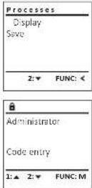 Burg Wächter MTD 760 - Menú Administrador / Procedimientos / Mostrar - 1