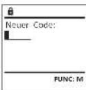Burg Wächter MTD 760 - Menü Codeänderung - 2