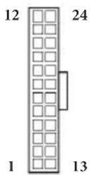 ASROCK B450M/ac R2.0 - HDLED (Dioda LED aktywności dysku twardego): - 11