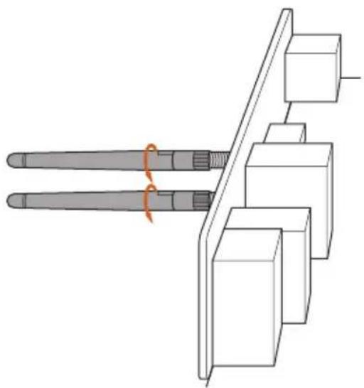 ASROCK B550M/ac - WiFi Antennas Installation Guide - 2