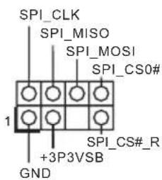 SPI_CLK SPI_MISO SPI_MOSI SPI_CS0# 1 +3P3VSB GND SPI_CS#_R