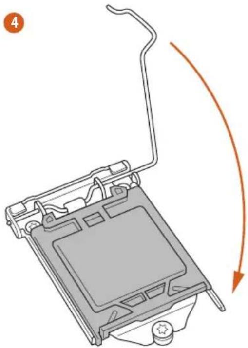 ASROCK Z87 Extreme6/ac - Installing the CPU - 5