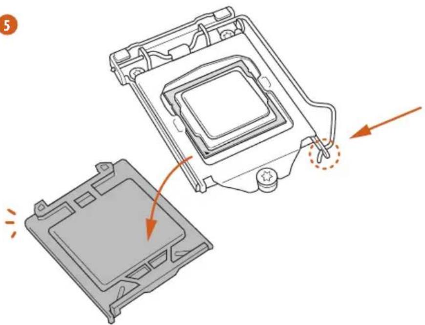ASROCK Z87 Extreme6/ac - Installing the CPU - 6