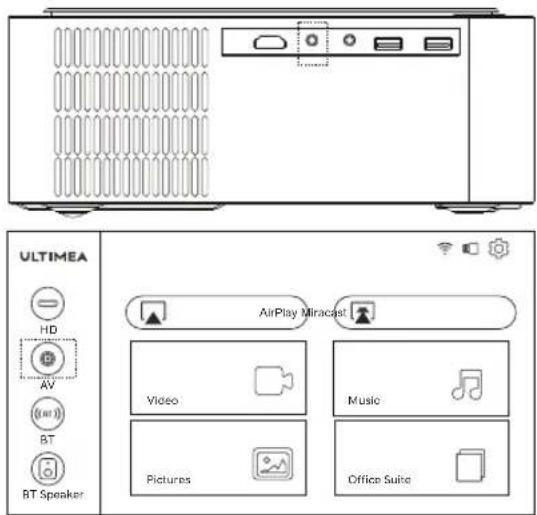 ULTIMEA Apollo P40 - AV Channel - 1