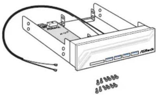 ASROCK Z87 Extreme9/ac - Installing the ASRock Wi-SD Box - 1