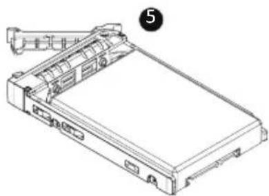 GIGABYTE S453-Z30 - Follow these instructions to install a 2.5" Hard Disk Drive: - 3