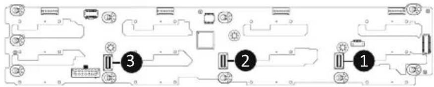 Diagram of a device layout with numbered components and labeled parts, likely for assembly or manufacturing instructions.