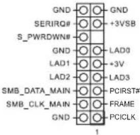 ASROCK X299E-ITX/ac - Header e connettori su scheda - 17