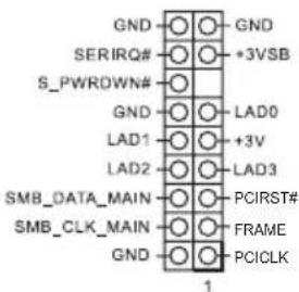 ASROCK X299E-ITX/ac - HDLED (LED d'activité du disque dur) : - 14