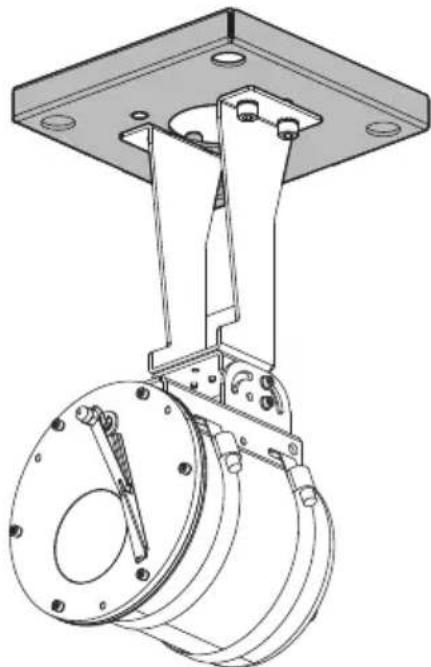 Videotec NTX - Collier de fixation sur poteau - 2