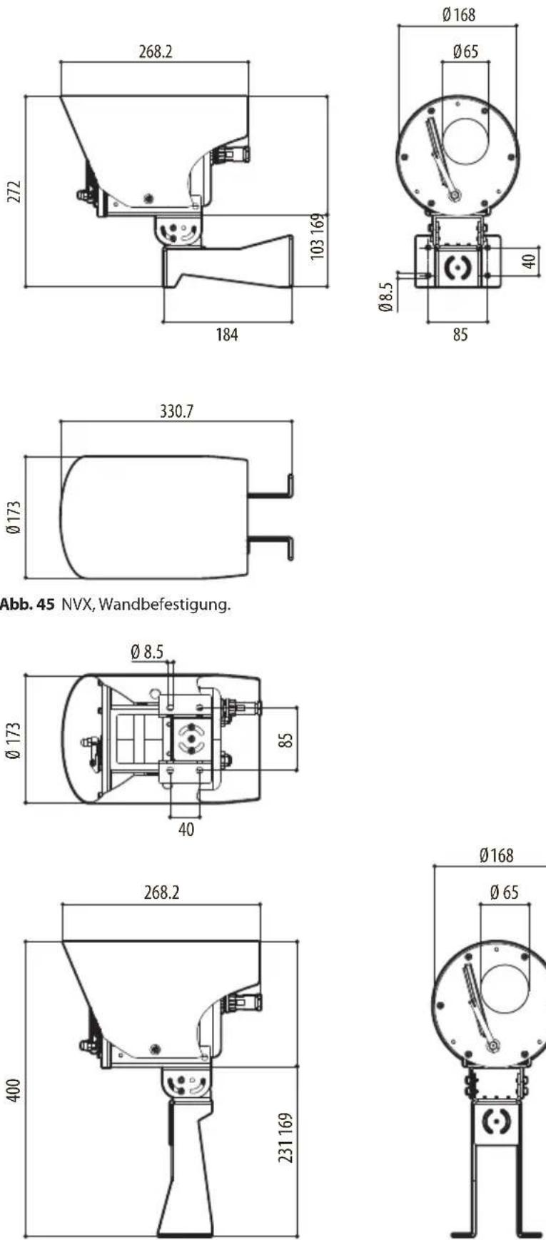 Videotec NTX - Technische Zeichnungen - 2