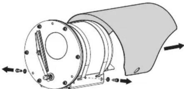 Videotec NTX - Dépose du toit - 2