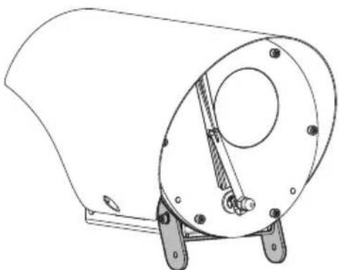 Videotec NTX - Mounting bracket for LED illuminator - 1