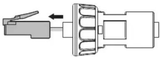 Videotec NTX - Mobile connectors cabling (Ethernet, PoE+) - 6