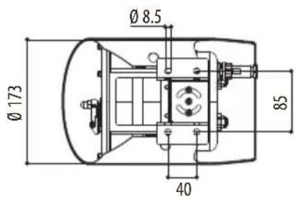 Ø 8.5 Ø 173 85 40
