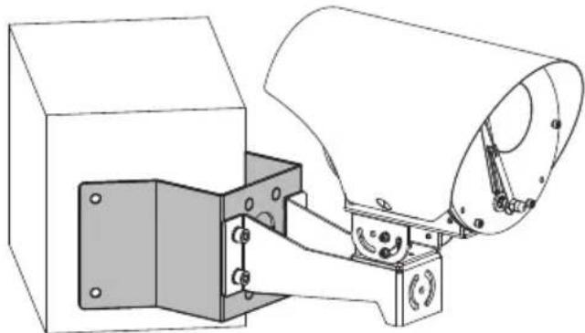 Videotec NTX - Adattatore angolare - 1