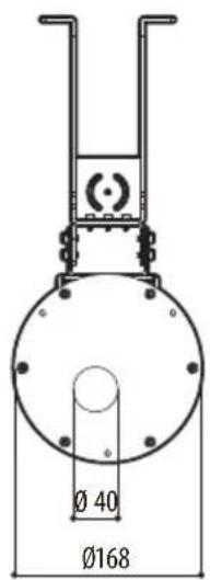 Ø 40 Ø168