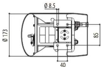 Ø 8.5 Ø 173 85 40