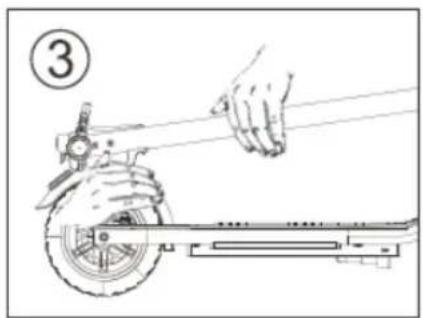 BOHLT eKick 9 Pro - PLIAGE DE LA TROTTINETTE APRÈS UTILISATION - 5