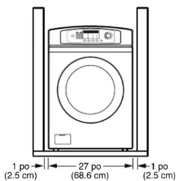 LG WM2044CW - DÉGAGEMENTS - 2