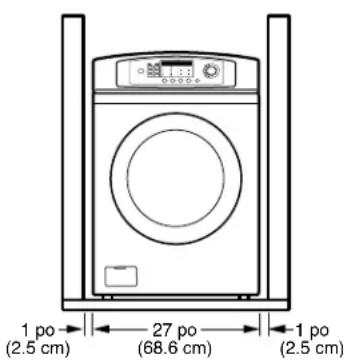 LG WM2044CW - CLEARANCES - 2
