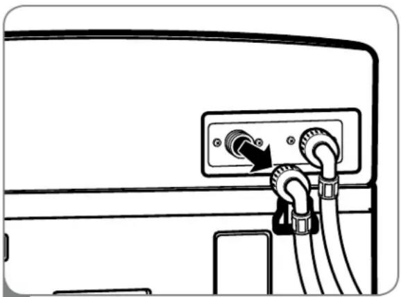 LG WM2044CW - Cleaning the Water Inlet Filters - 1