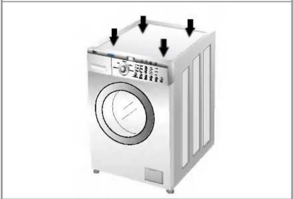 LG WM1812CW - ■ Level adjustment - 3