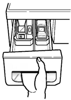 LG WM1812CW - ■ Cleaning the Dispenser - 1