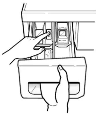 LG WM2688HCM - ■ Cleaning the Dispenser - 2