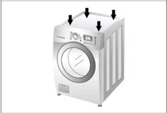 LG WM2688HCM - ■ Level adjustment - 3