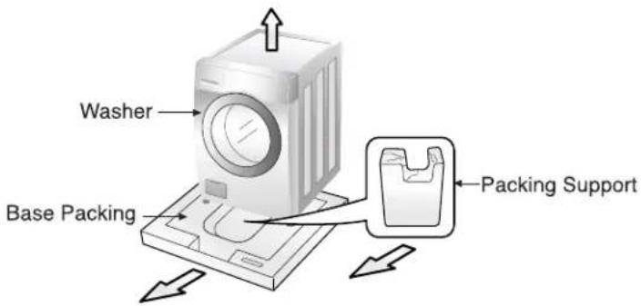LG WM2688HCM - ■ Shipping bolts - 1